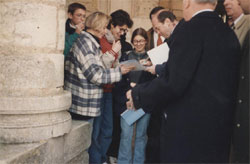 M. Jacques Toubon, ministre de la Culture 50e anniversaire de la mort de Max Jacob.